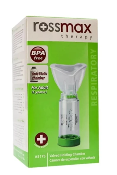 MEDİKALCİM Rossmax Maskeli Inhalatör Chamber Yetişkin Için ürün görseli 1