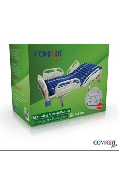 MEDİKALCİM Hava Ventilasyonlu Boru Tipi Havalı Hasta Yatak Yara Önleyici Comfort Plus ürün görseli 1