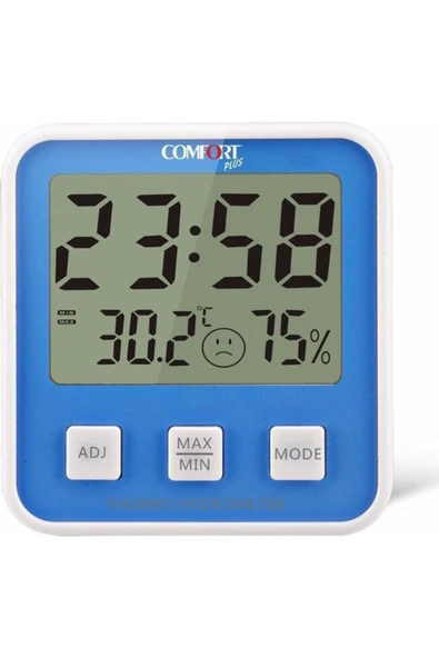 MEDİKALCİM Comfort Plus DM 658 Dijital Termo-Nem Ölçer ürün görseli 1