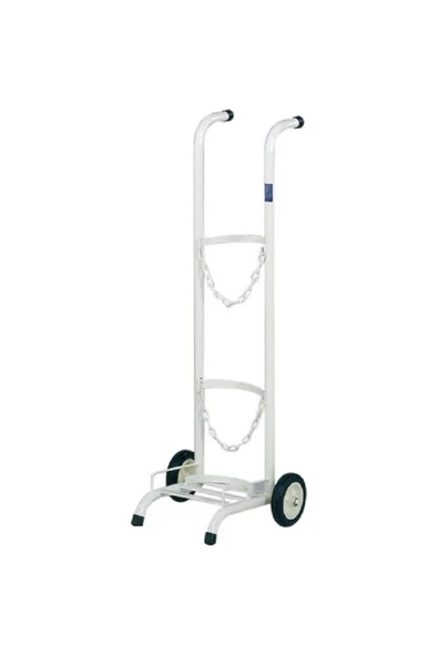 MEDİKALCİM 10 Litre Medikal Tüp Taşıma Arabası ürün görseli 1