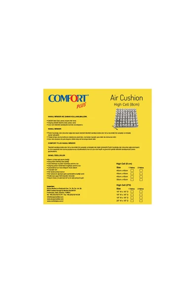 Comfort Plus Dm-840 Havalı Minder - Resim 4