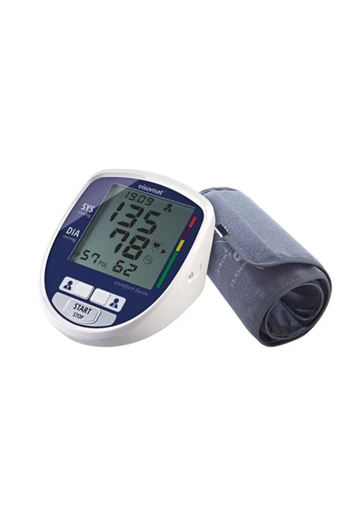 MEDİKALCİM Visomat Comfort Form Çift Hafızalı Üst Koldan Ölçme AletiMEDİKALCİM ürün görseli 1