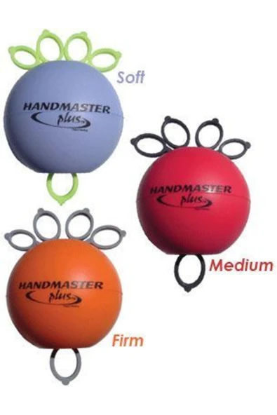 medikaltec Handmaster Plus Egzersiz Topu El Rehabilitasyon Topu Mor Yumuşak ürün görseli 1