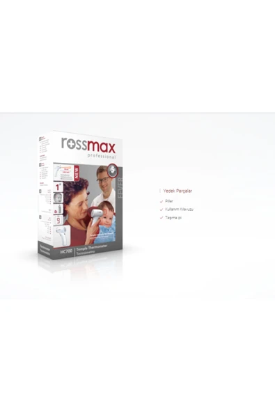 medikaltec Rossmax HC700 Temassız Termometre Ateş Ölçer ürün görseli 1
