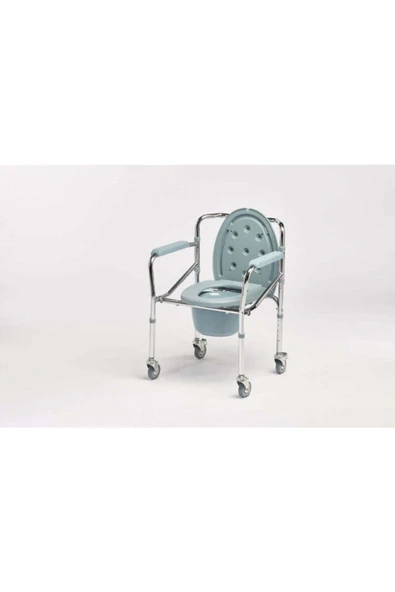 MEDİKALCİM Commode - Tuvalet Yükselticisi-Tekerlekli ürün görseli 1