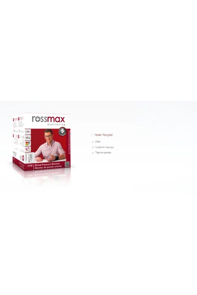 MEDİKALCİM Rossmax S150 Bilekten Ölçen Tansiyon AletiRossmax ürün görseli 1