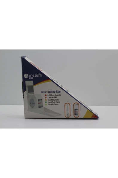 MEDİKALCİM Mesilife Sw-g06b High Duvara Monte Boy Ölçer ürün görseli 1