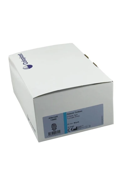 Coloplast Alterna® Ostomi Torbası 2 Parça 60MM (Coloplast)-13986 (1 kutu=30 adet) ürün görseli 1