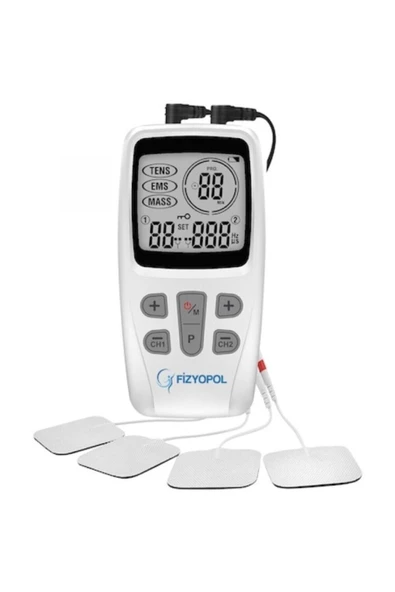MEDİKALCİM Fizyopol X-pool 2 Kanallı 3 Lü Teapi Tens Cihazı Ems Cihazı Porttatif Bataryalı 3-in-1 ürün görseli 1