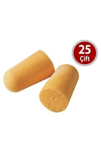 3M 1100 At-Kullan Kulak Tıkacı (25 Çift) - Resim 2