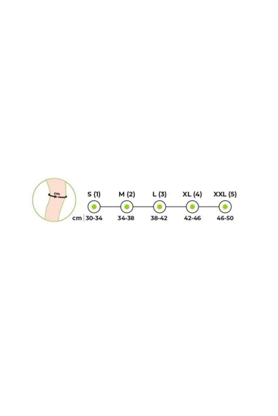 MEDİKALCİM REF 822 Patella Destekli Dizlik MEDİUM - Resim 3