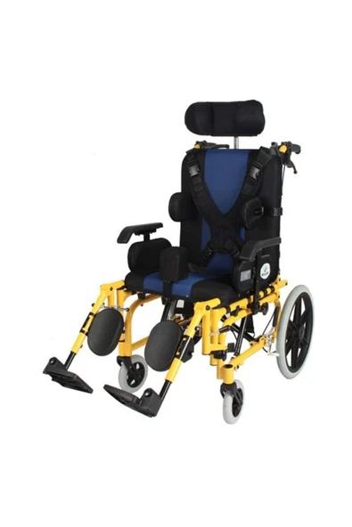 medikaltec M958L 44CM Özellikli Yetişkin Tekerlekli Sandalye ürün görseli 1