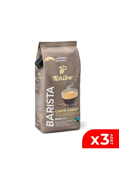 Barista Caffe Crema Çekirdek Kahve 1000 Gr. 3 adet ürün görseli 1