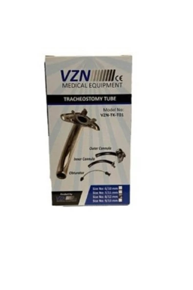 VZN medical equipment Gümüş Trakeostomi Kanülü 7/11 ürün görseli 1