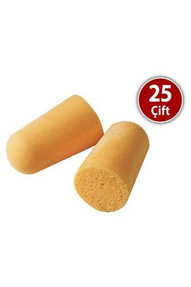 3M 1100 At-Kullan Kulak Tıkacı (25 Çift) ürün görseli 1