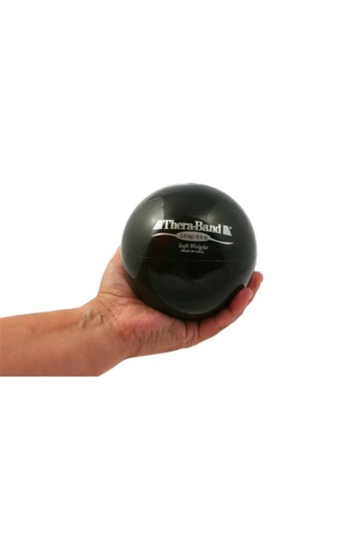 MEDİKALCİM Thera-Band Soft Weight 3,0 kg - siyah ürün görseli 1