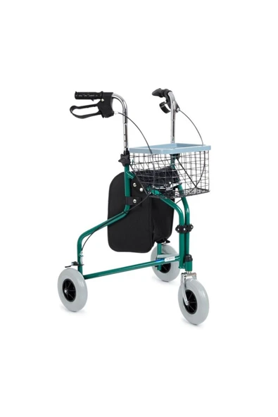 Comfort Plus Ky9143 3 Tekerlekli Ithal Yürüteç Rolatör COMFORT üç Lüx Tekerlekli Sepetli Yürüteç ürün görseli 1