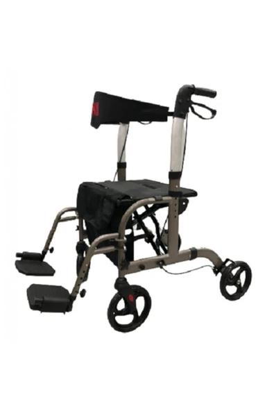 MEDİKALCİM Lüx Tekerlekli Yürüteç Rollatör Walker ürün görseli 1