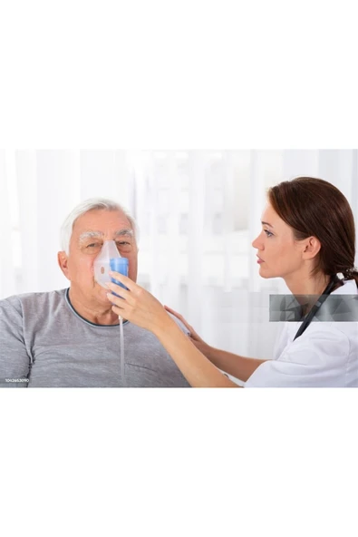 MEDİKALCİM Nebülizatör Maske Seti Nebül Maske 10 Adet Yetişkin ürün görseli 1