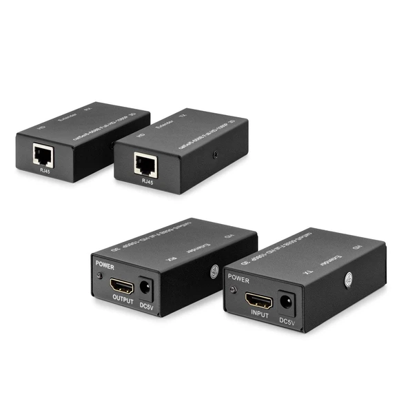 Hadron Hdx1342 60M Hdmi Extender 1080P Ekran 1,65 Gbps Siyah ürün görseli 1
