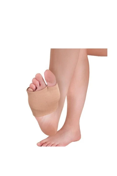 MEDİKALCİM Bej 7130 Medikal Ortopedik Metatarsal Cushion Silikon Yastık Ped Ayak Bakımı Pedi Sungur Medikal ürün görseli 1