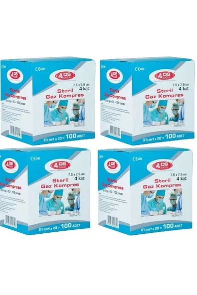 medikaltec 7,5x7,5cm 400 Adet ürün görseli 1