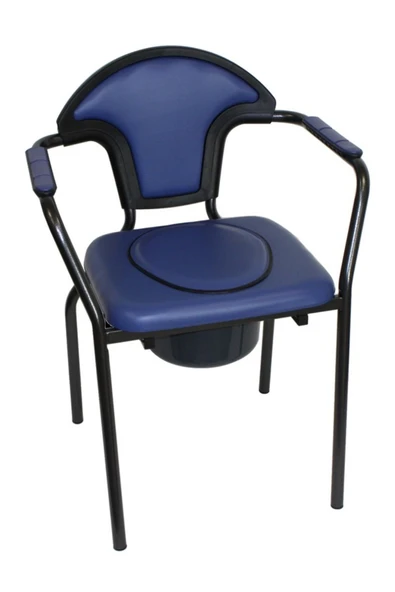 Herdegen 30042 Open Klozetli Sandalye Gri Ve Mavi Renk ürün görseli 1
