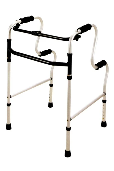 Kifidis 2 Kademeli Katlanabilir Walker - KY962L Alüminyum Yürüteç Destek ürün görseli 1