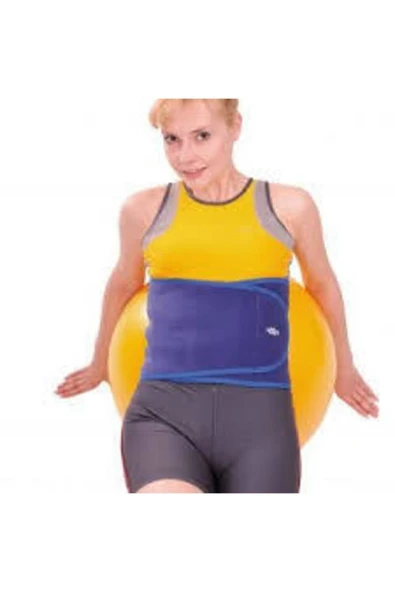 MEDİKALCİM Unisex Mavi Elastik Bel Desteği ürün görseli 1
