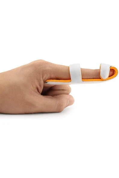 MEDİKALCİM Beyzbol Parmak Ateli - Baseball Finger Splint - Parmak Eklem Sabitleyici (medium) ürün görseli 1