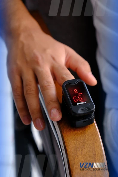 VZN Pulse Oksimetre Pulseoksimetre Saturasyon Spo2 - Resim 2