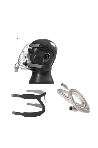 Bmc F2 Tam Yüz Full Face Cpap Maskesi Medium - Bandı Ve Hortum ürün görseli 1
