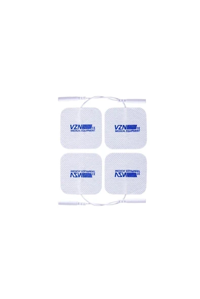 VZN Kablolu Tens Pedi Kablolu Tens Elektrodu 5x5 Cm ürün görseli 1