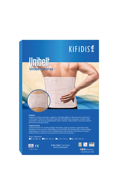 Kifidis Hafif Unibelt Korse ürün görseli 1