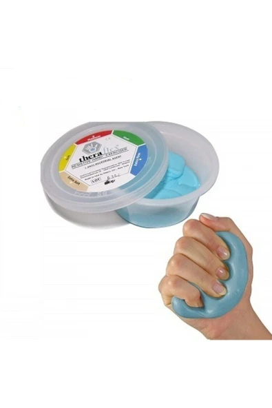 MEDİKAL Theraflex El Egzersiz Hamuru Mavi Çok Sert 85 gr ürün görseli 1