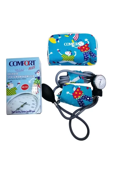 Comfort Plus Dm-103 Palm Tipi Mekanik Pediatrik Çocuk Ve Bebek Tansiyon Aleti ürün görseli 1