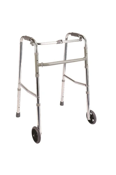 POYLİN Emek Sağlık Witra Ithal Alüminyum Tekerlekli Walker ürün görseli 1