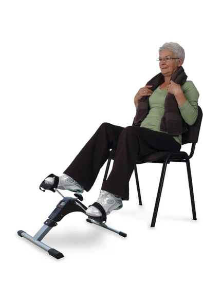 MEDİKALCİM Digital Ekranlı Egzersiz Bisikleti , Katlanabilir El Kol Ayak Egzersiz Pedalı ürün görseli 1