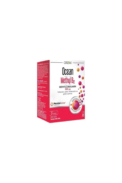 Ocean Methyl B12 500 Mcg Sprey 5 Ml ürün görseli 1