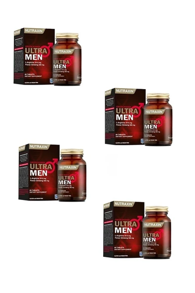 Ultra Men 60 Tablet 4 Adet ürün görseli 1