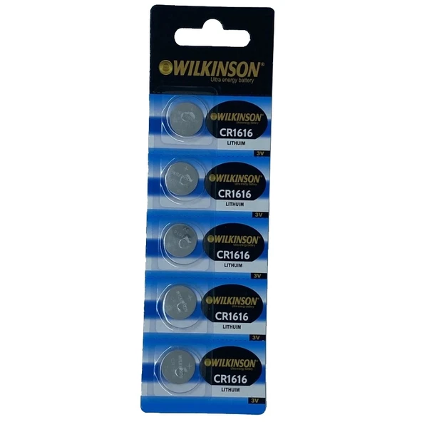 Wılkınson 1616 3v Lityum Düğme Pil 5'li Paket ürün görseli 1