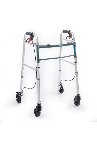 Comfort Plus TEKERLEKLİ ALÜMİNYUM WOLKER - Resim 3