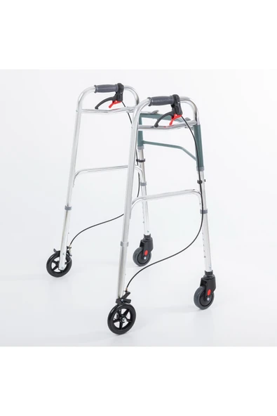 Comfort Plus TEKERLEKLİ ALÜMİNYUM WOLKER - Resim 6