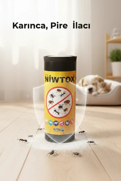 Nutra Niwtox Karınca, Pire ve Kene Uzaklaştırma Tozu 100 g ürün görseli 1