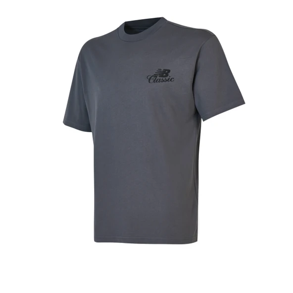 New Balance   NB Lifestyle Men Tshirt Erkek Gri T-Shirt - MNT1643 ürün görseli 1