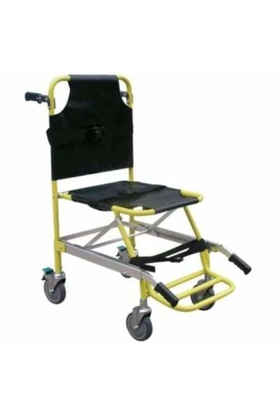 MEDİKALCİM Ambulans Sedye Sarı Ayaklı Comfort Plus ürün görseli 1