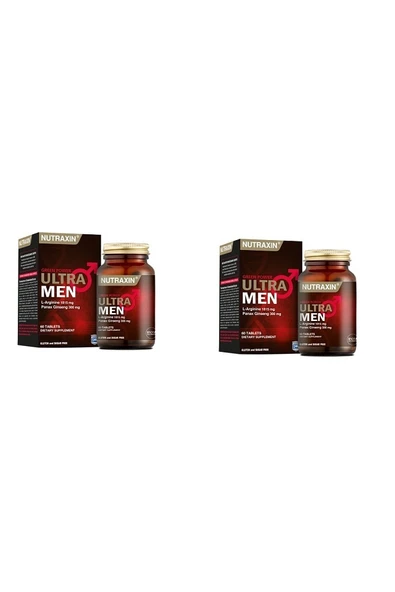 Şeker Içermeyen Ultra Men 60 Tablet*2 ürün görseli 1