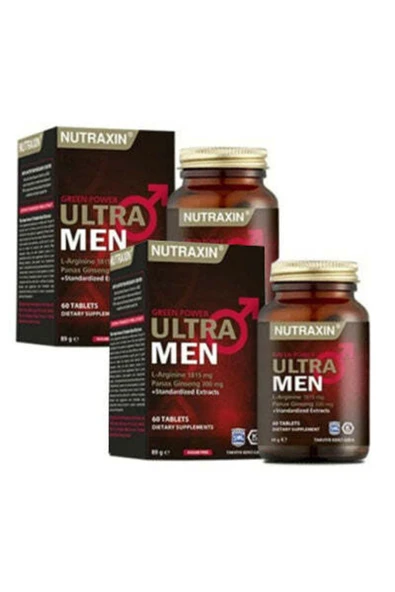 Ultra Men 60 Tablet 2'li Paket ürün görseli 1