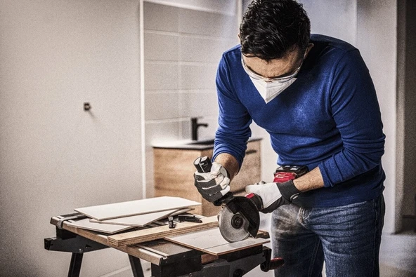 SKIL POWERTOOLS 3922CA AVUÇ TAŞLAMA 115 MM - Resim 3