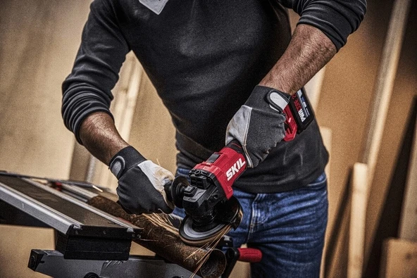 SKIL POWERTOOLS 3922CA AVUÇ TAŞLAMA 115 MM - Resim 4